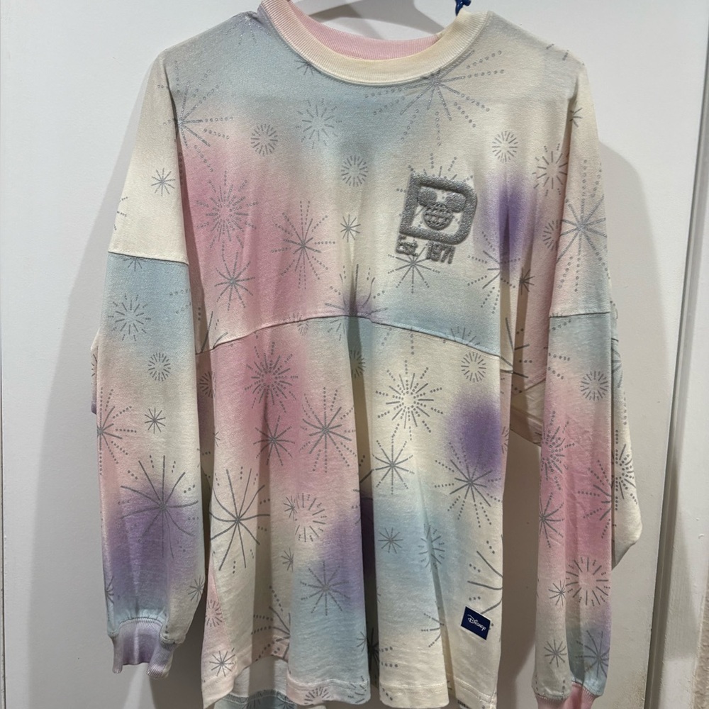 Disney Pastel Tie-Dye Sweater